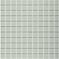 Мозаика стеклянная White glass 300*300 мм